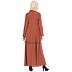 Casual abaya- Rust color Casual abaya- Rust color